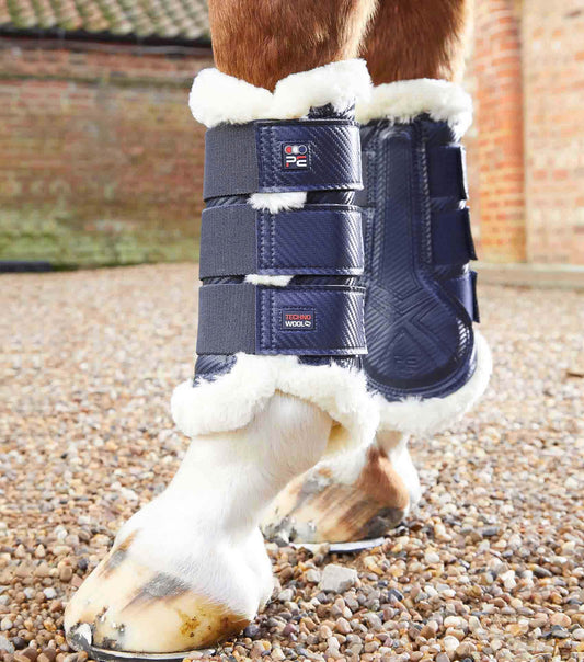 Premier Equine Techno Wool Brushing Boots - N P Equestrian & Pet Supplies Ltd 