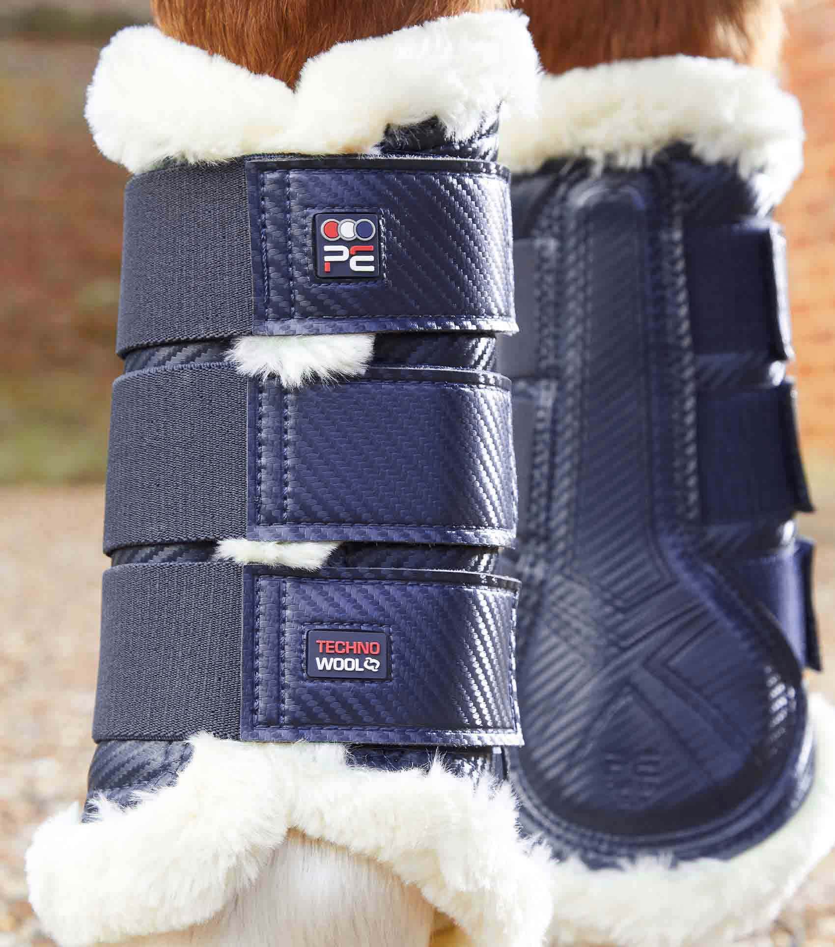 Premier Equine Techno Wool Brushing Boots - N P Equestrian & Pet Supplies Ltd 