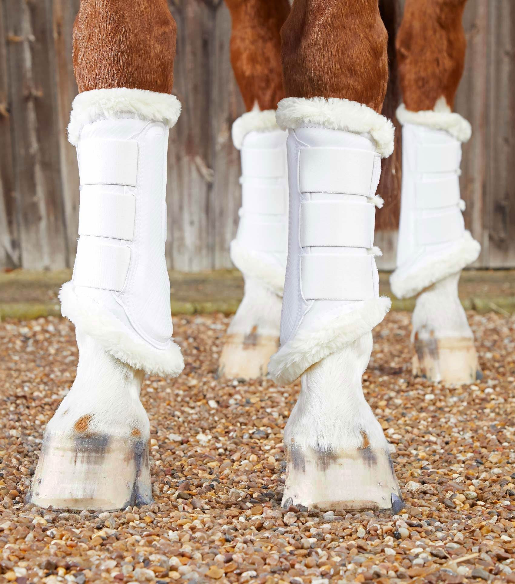 Premier Equine Techno Wool Brushing Boots - N P Equestrian & Pet Supplies Ltd 