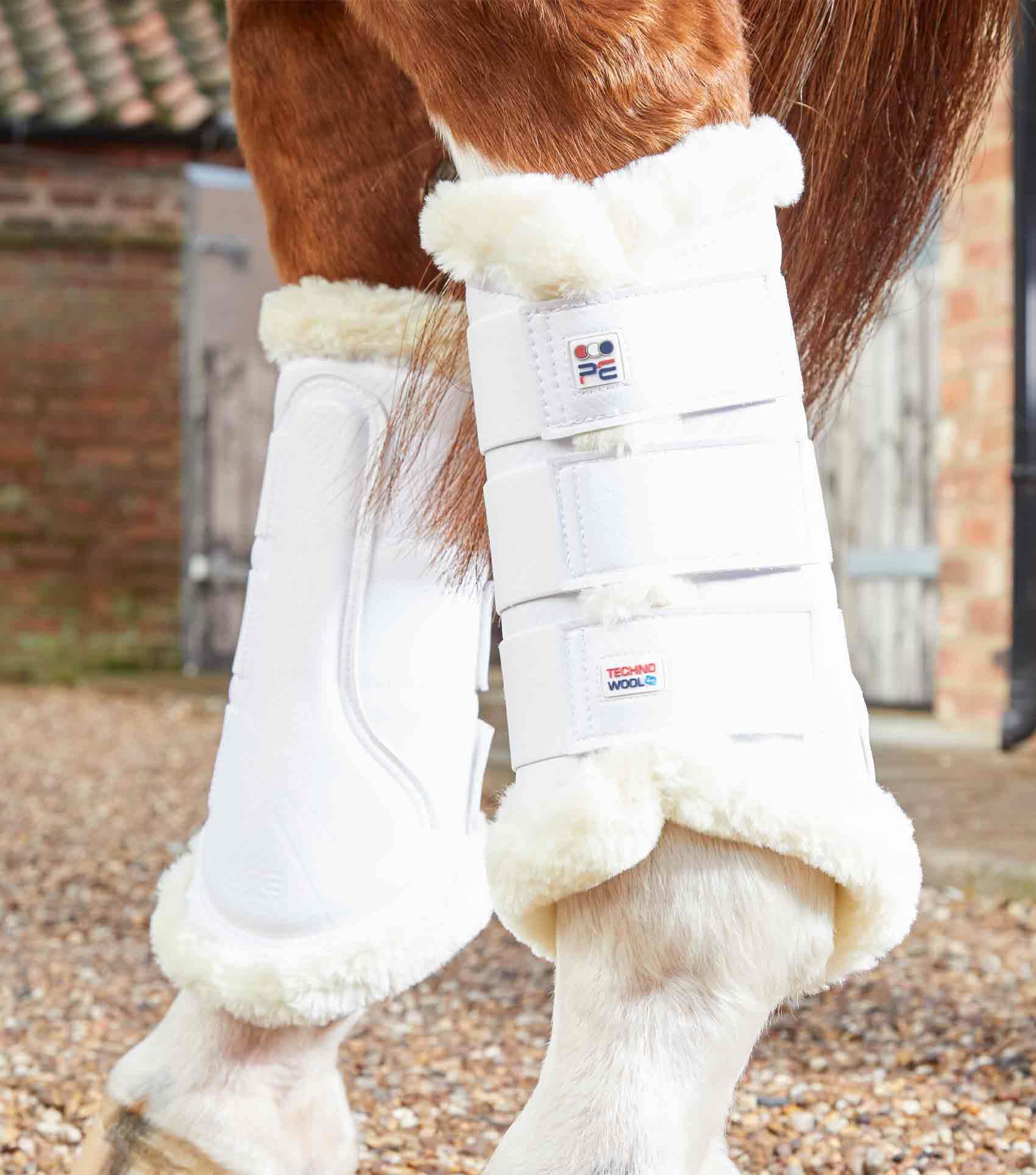 Premier Equine Techno Wool Brushing Boots - N P Equestrian & Pet Supplies Ltd 