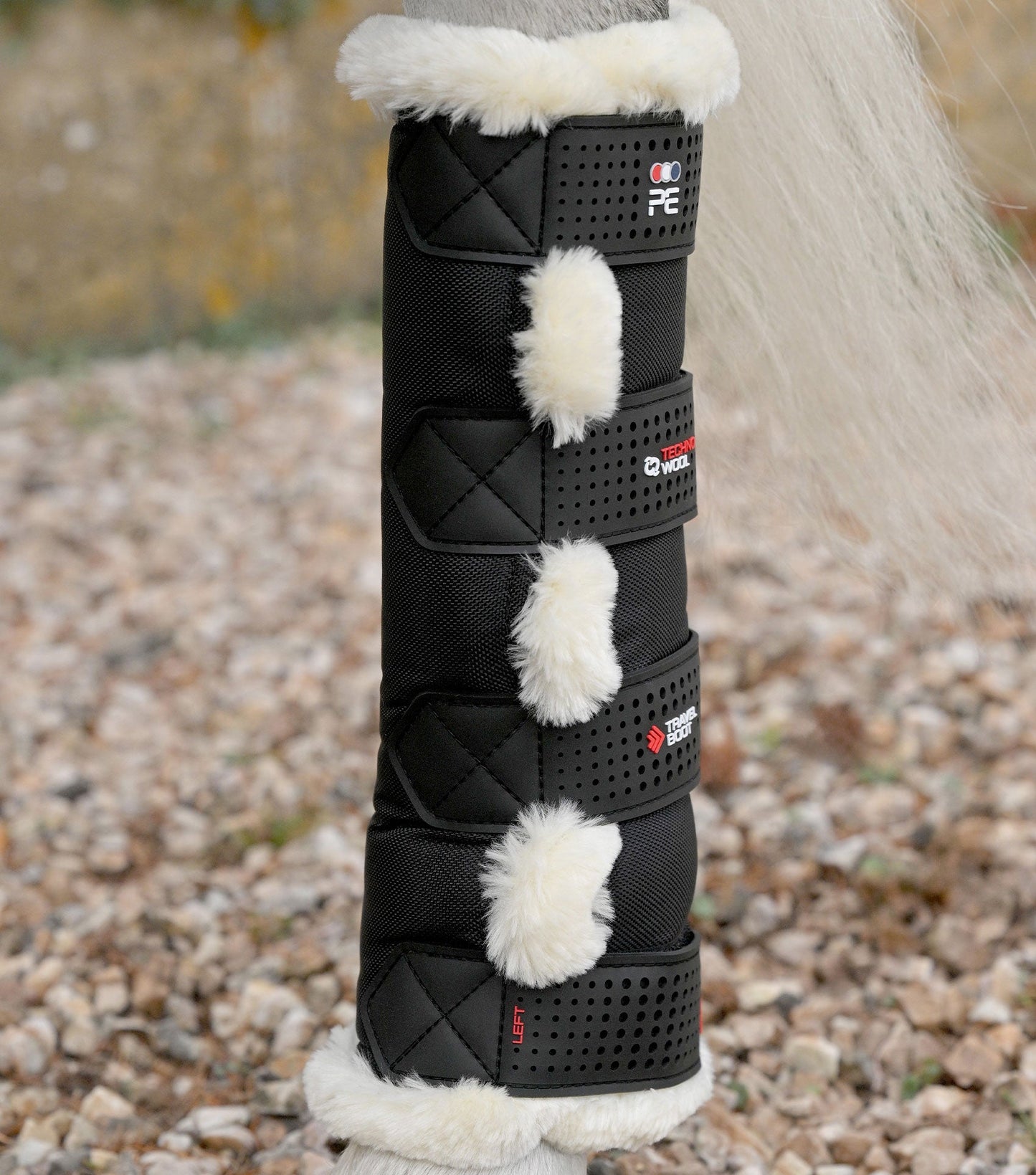 Premier Equine Techno Wool Travel Boots - Black