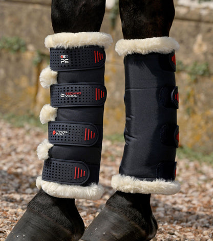 Premier Equine Techno Wool Travel Boots - Navy