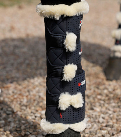 Premier Equine Techno Wool Travel Boots - Navy