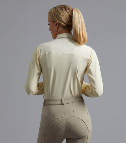 Premier Equine Tessa Ladies Long Sleeve Tie Shirt - N P Equestrian & Pet Supplies Ltd 