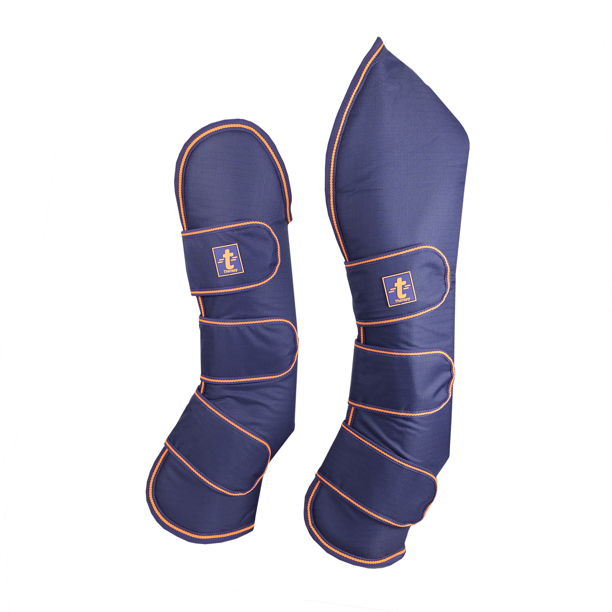 Bucas Therapy Travel Boots - Navy/Orange