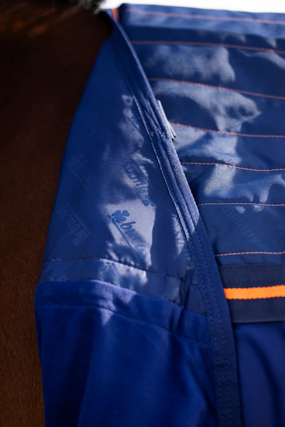 Bucas Therapy Cooler Rug - Navy/Orange