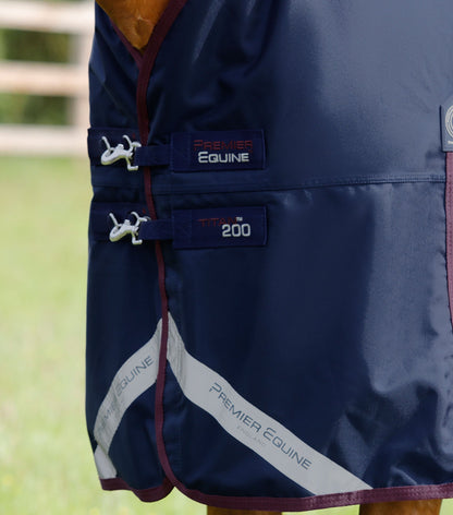 Premier Equine Titan 200g Original Turnout Rug Navy