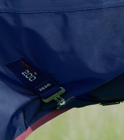 Premier Equine Titan 200g Original Turnout Rug Navy