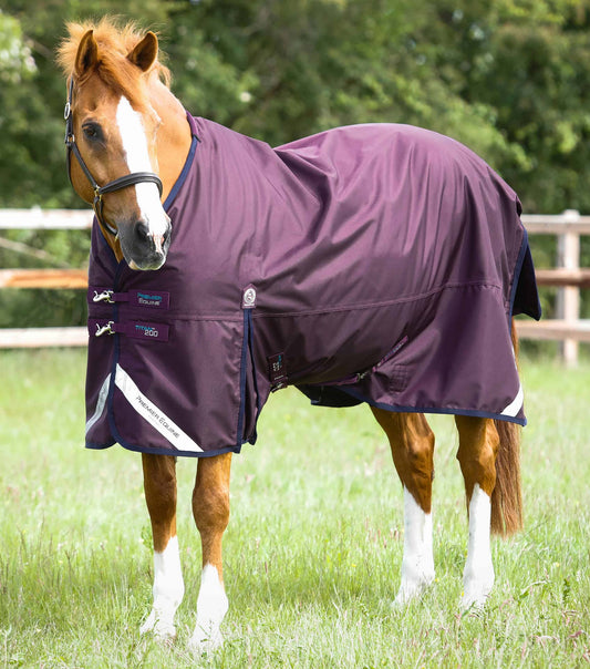 Premier Equine Titan 200g Original Turnout Rug Purple