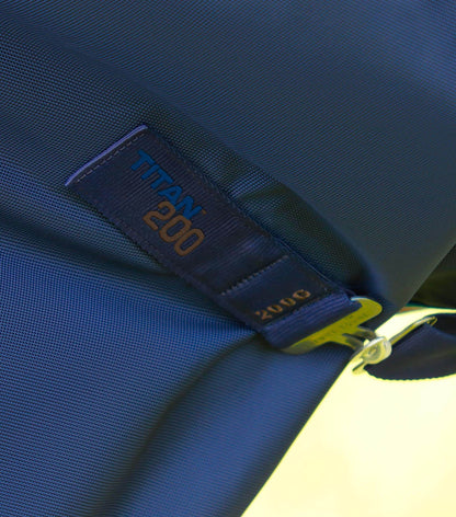 Premier Equine Titan 200g Turnout Rug with Snug-Fit Neck Cover Navy - N P Equestrian & Pet Supplies Ltd 