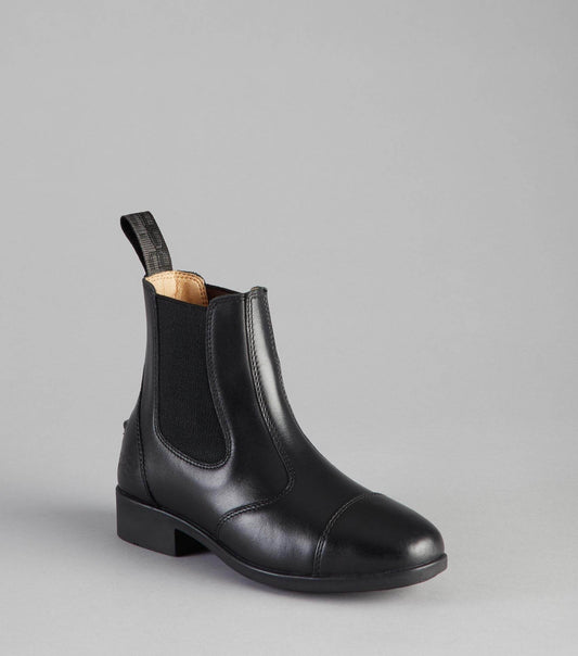 Premier Equine Torlano Junior Leather Chelsea Boot Black - N P Equestrian & Pet Supplies Ltd 