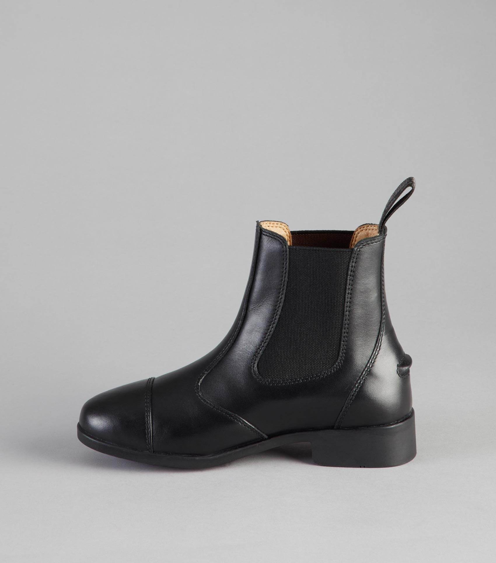 Premier Equine Torlano Junior Leather Chelsea Boot Black - N P Equestrian & Pet Supplies Ltd 