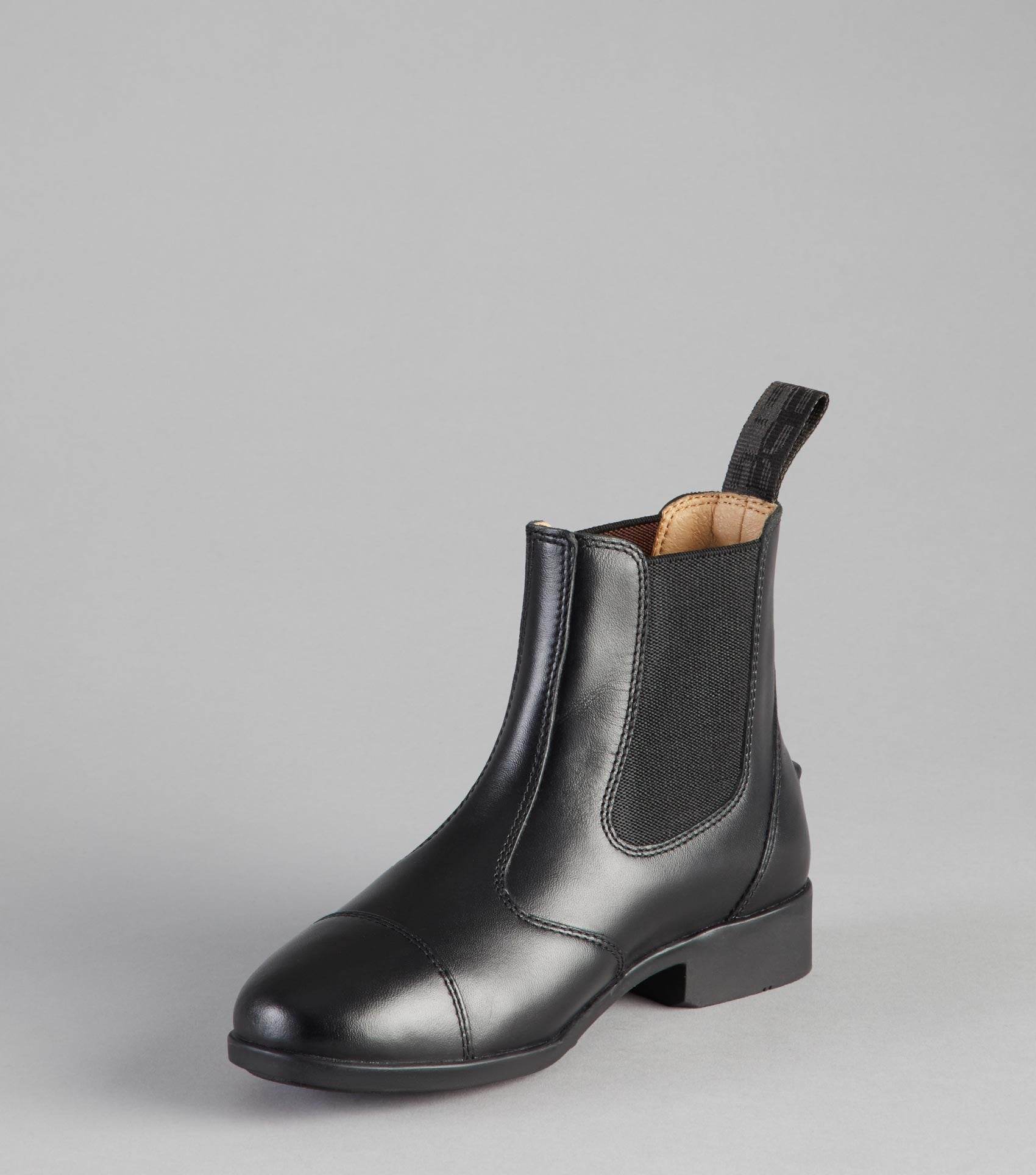 Premier Equine Torlano Junior Leather Chelsea Boot Black - N P Equestrian & Pet Supplies Ltd 