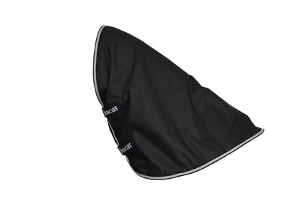 Bucas Trot Combi 50g Turnout Neck Cover - Black/White