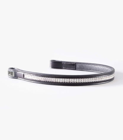 Premier Equine Trovare Crystal Browband Black