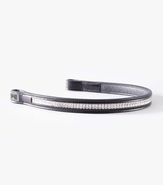 Premier Equine Trovare Crystal Browband Black
