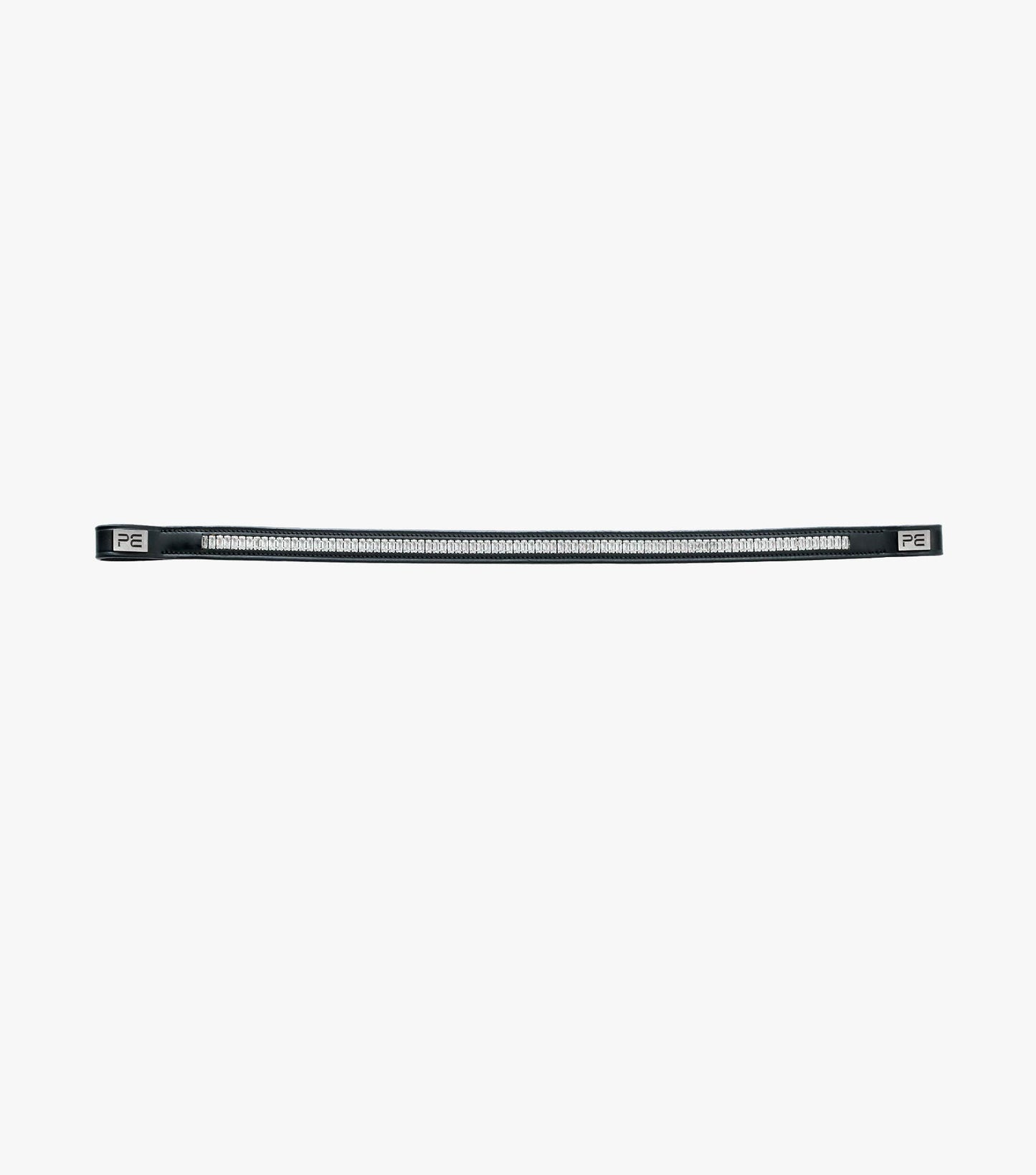 Premier Equine Trovare Crystal Browband Black