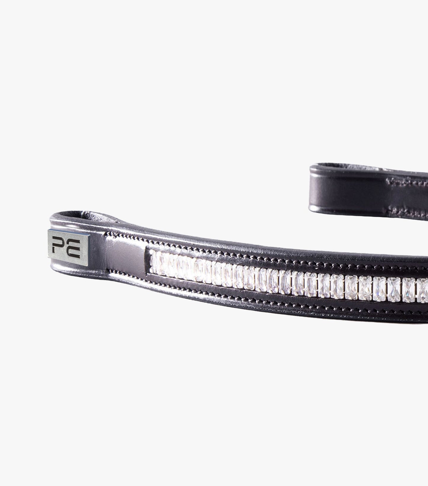 Premier Equine Trovare Crystal Browband Black