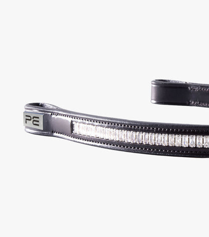 Premier Equine Trovare Crystal Browband Black