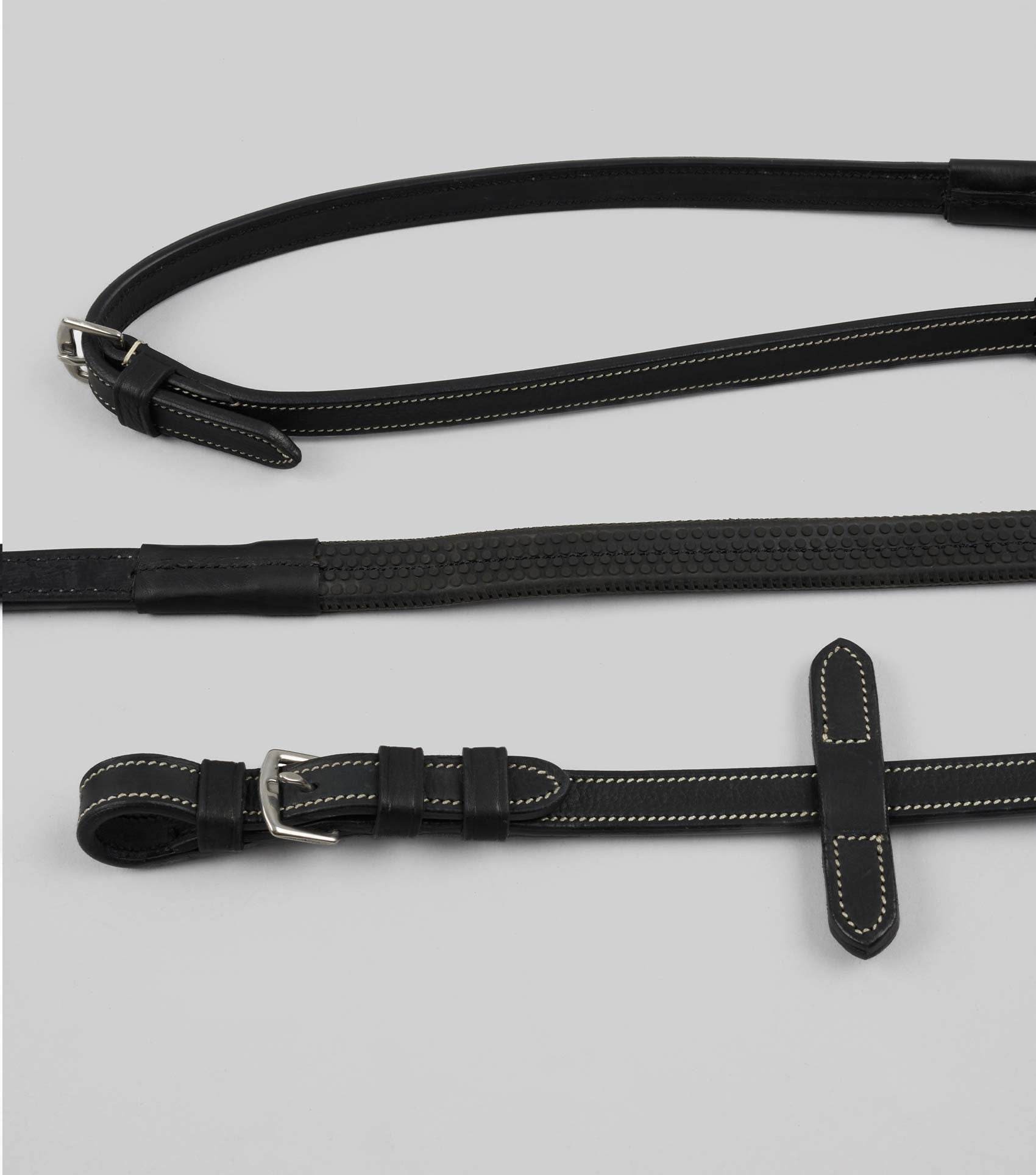 Premier Equine Veneto Rubber Grip Reins - N P Equestrian & Pet Supplies Ltd 