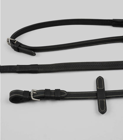Premier Equine Veneto Rubber Grip Reins - N P Equestrian & Pet Supplies Ltd 