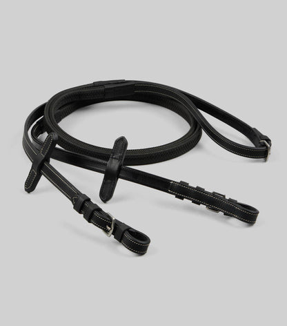 Premier Equine Veneto Rubber Grip Reins - N P Equestrian & Pet Supplies Ltd 