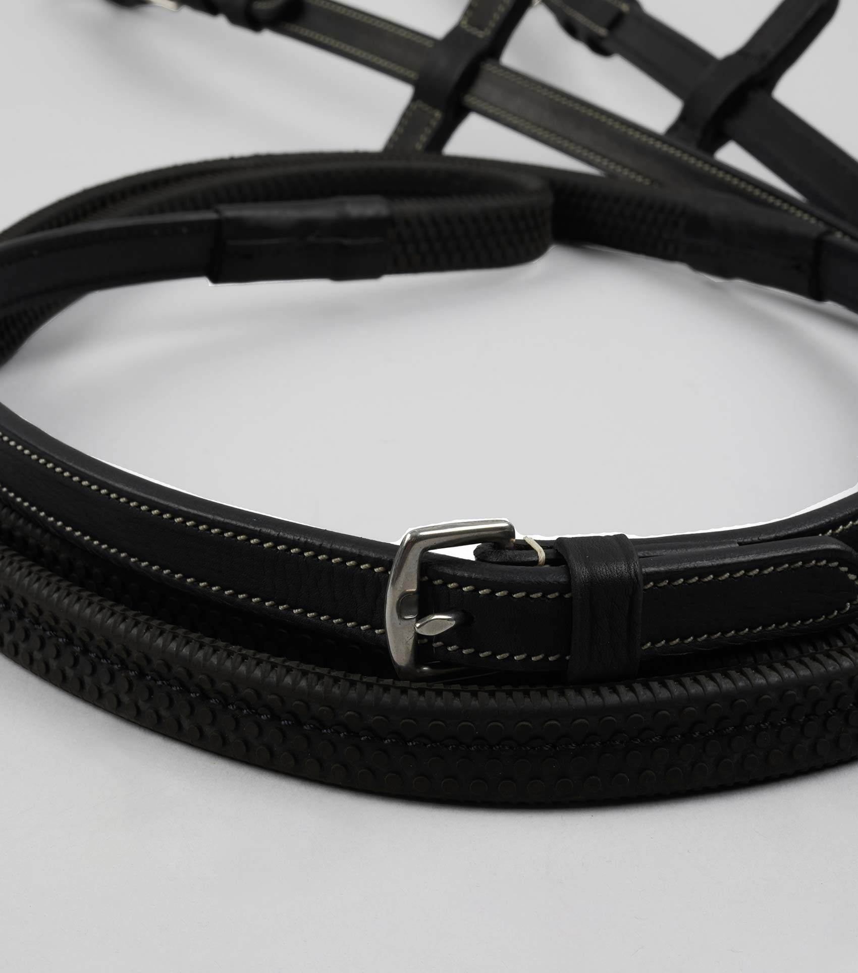 Premier Equine Veneto Rubber Grip Reins - N P Equestrian & Pet Supplies Ltd 