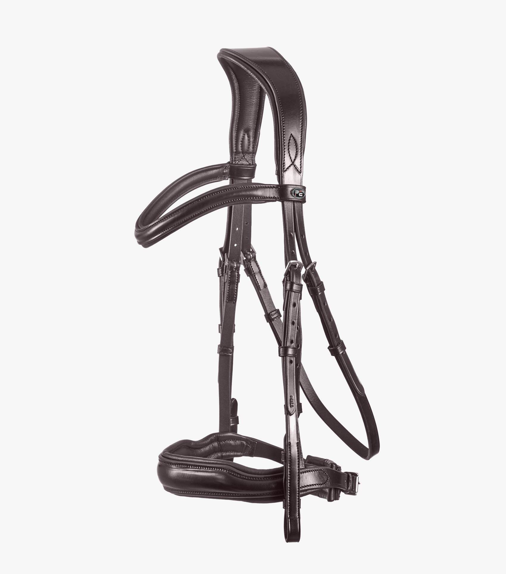 Premier Equine Verdura Anatomic Snaffle Bridle Brown - N P Equestrian & Pet Supplies Ltd 