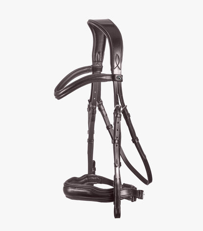 Premier Equine Verdura Anatomic Snaffle Bridle Brown - N P Equestrian & Pet Supplies Ltd 