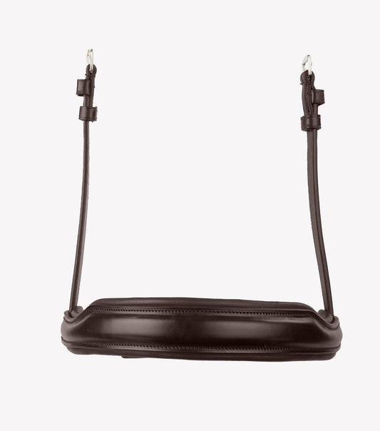 Premier Equine Verdura Anatomic Cavesson Noseband Brown - N P Equestrian & Pet Supplies Ltd 