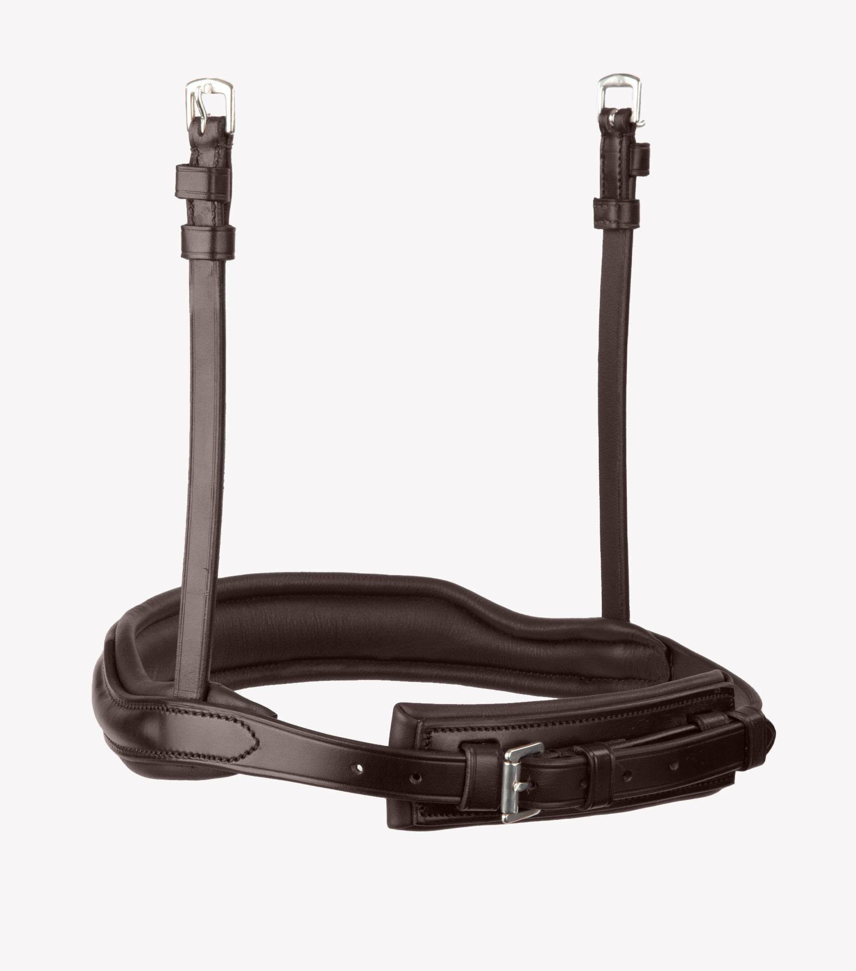 Premier Equine Verdura Anatomic Cavesson Noseband Brown - N P Equestrian & Pet Supplies Ltd 