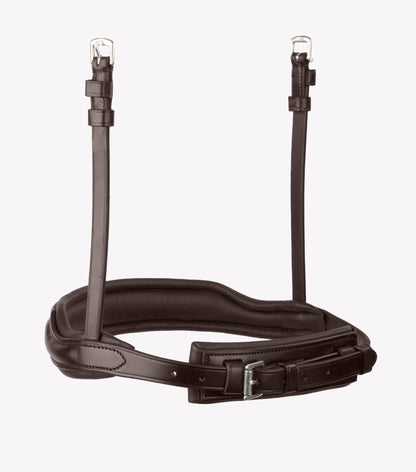 Premier Equine Verdura Anatomic Cavesson Noseband Brown - N P Equestrian & Pet Supplies Ltd 