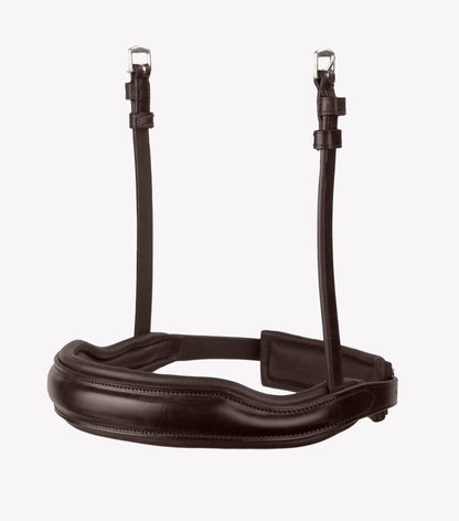 Premier Equine Verdura Anatomic Cavesson Noseband Brown - N P Equestrian & Pet Supplies Ltd 