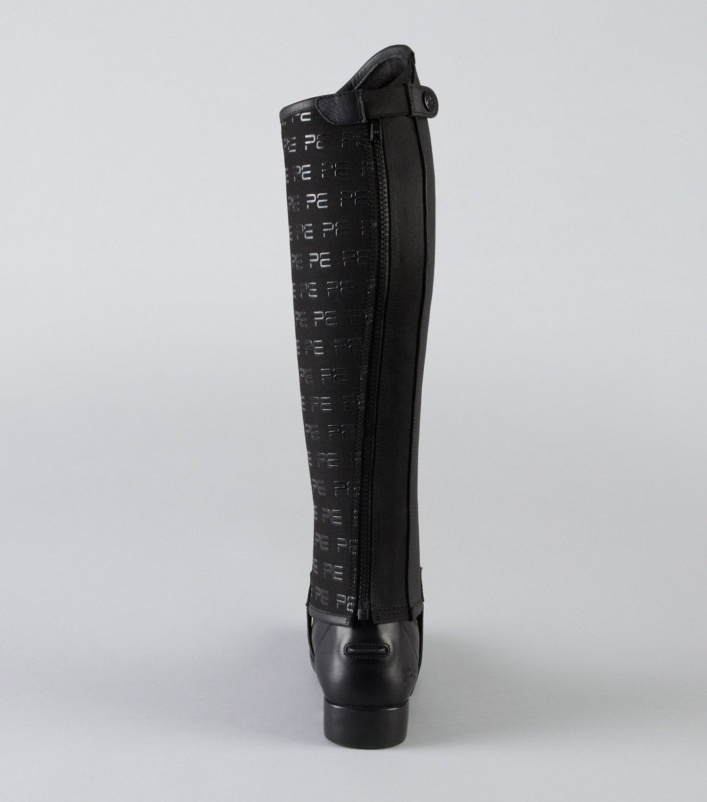 Premier Equine Actio Leather Half Chaps Black