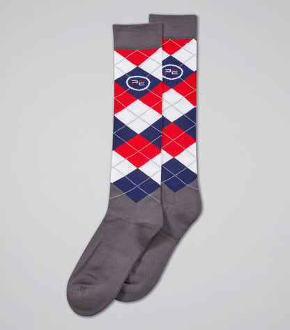 Premier Equine Adults 4 Season Socks (2 Pairs) Classic Check - N P Equestrian & Pet Supplies Ltd 