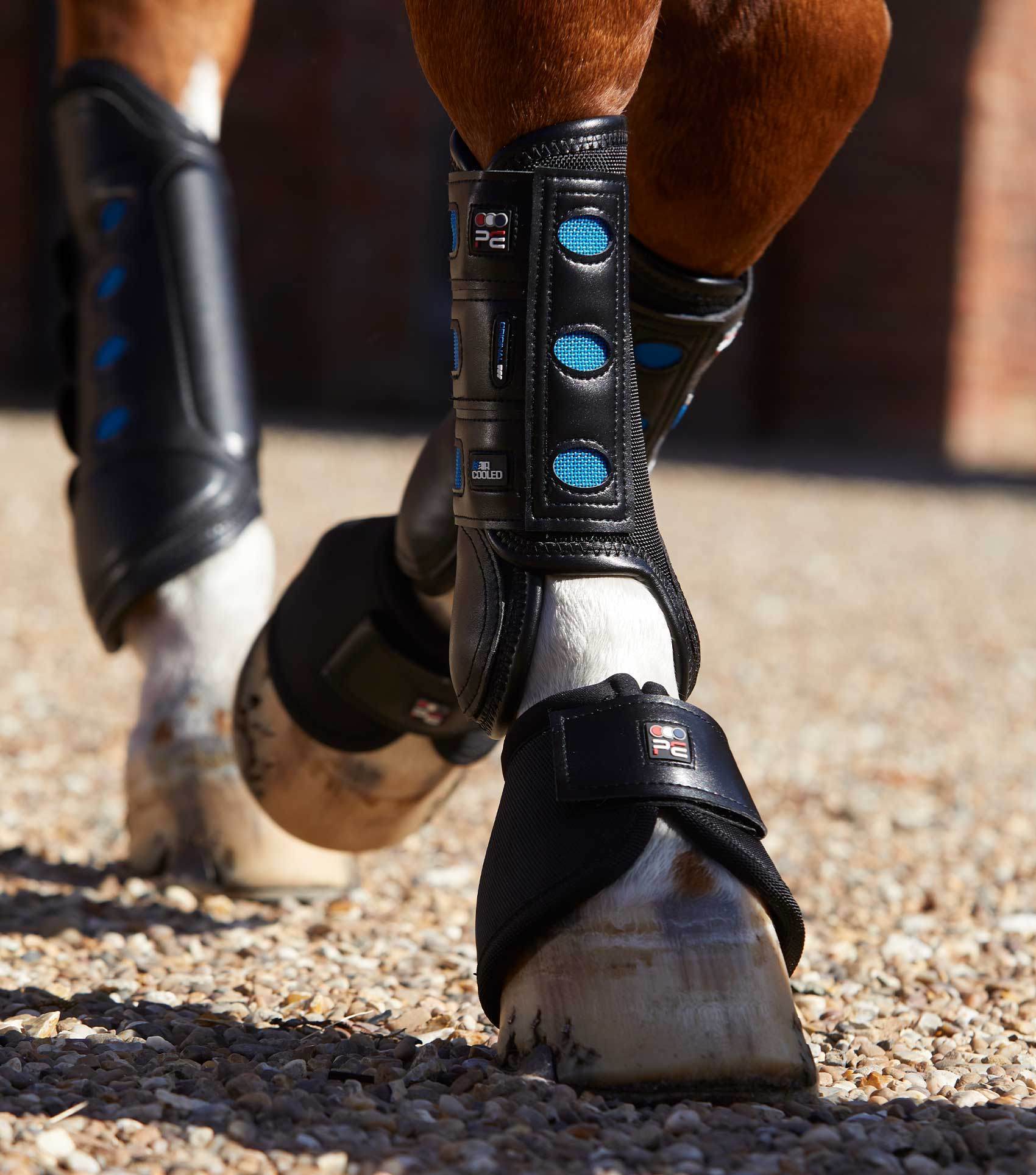 Premier Equine Air Cooled Original Eventing Boots - Front - N P Equestrian & Pet Supplies Ltd 