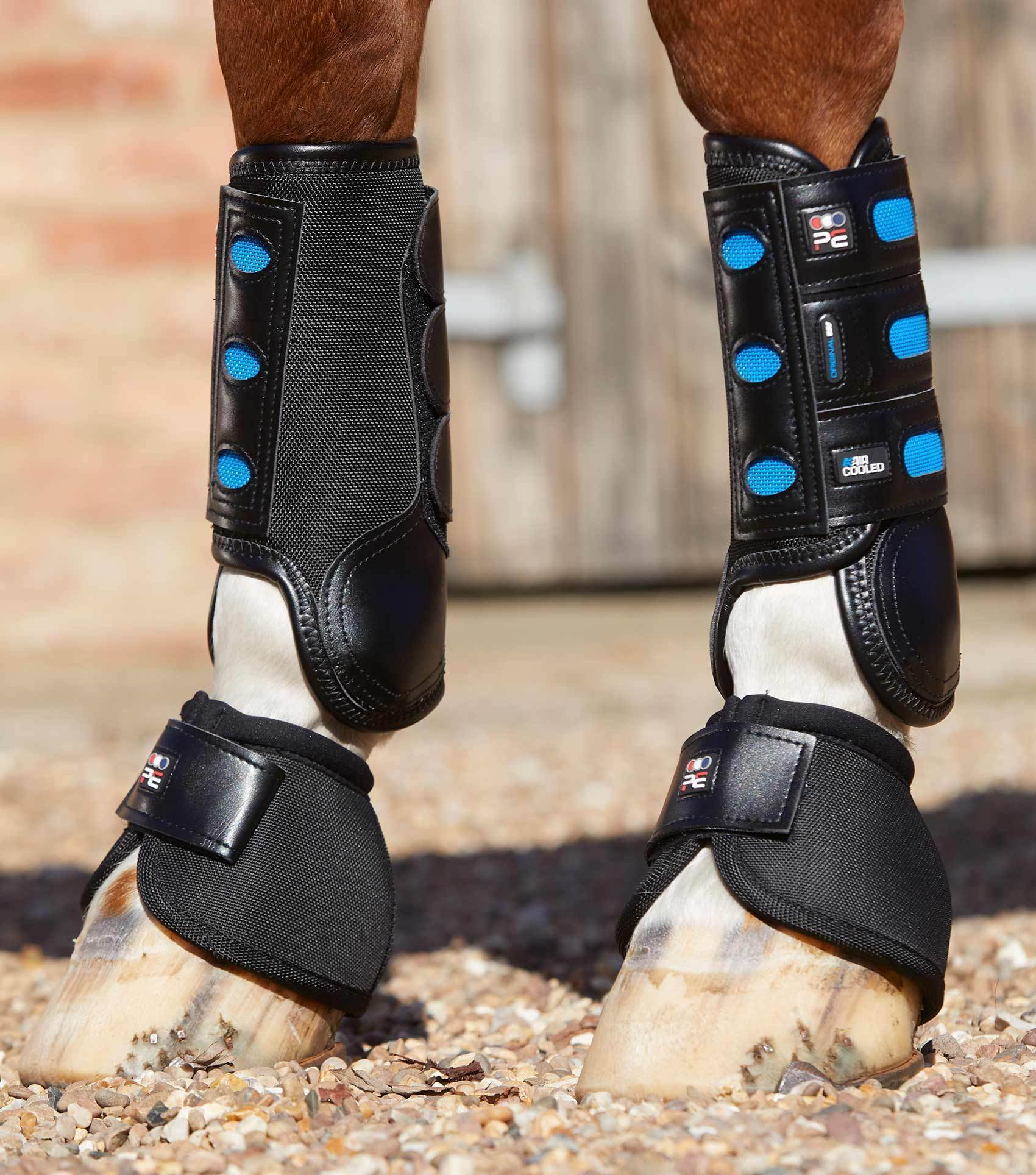 Premier Equine Air Cooled Original Eventing Boots - Front - N P Equestrian & Pet Supplies Ltd 