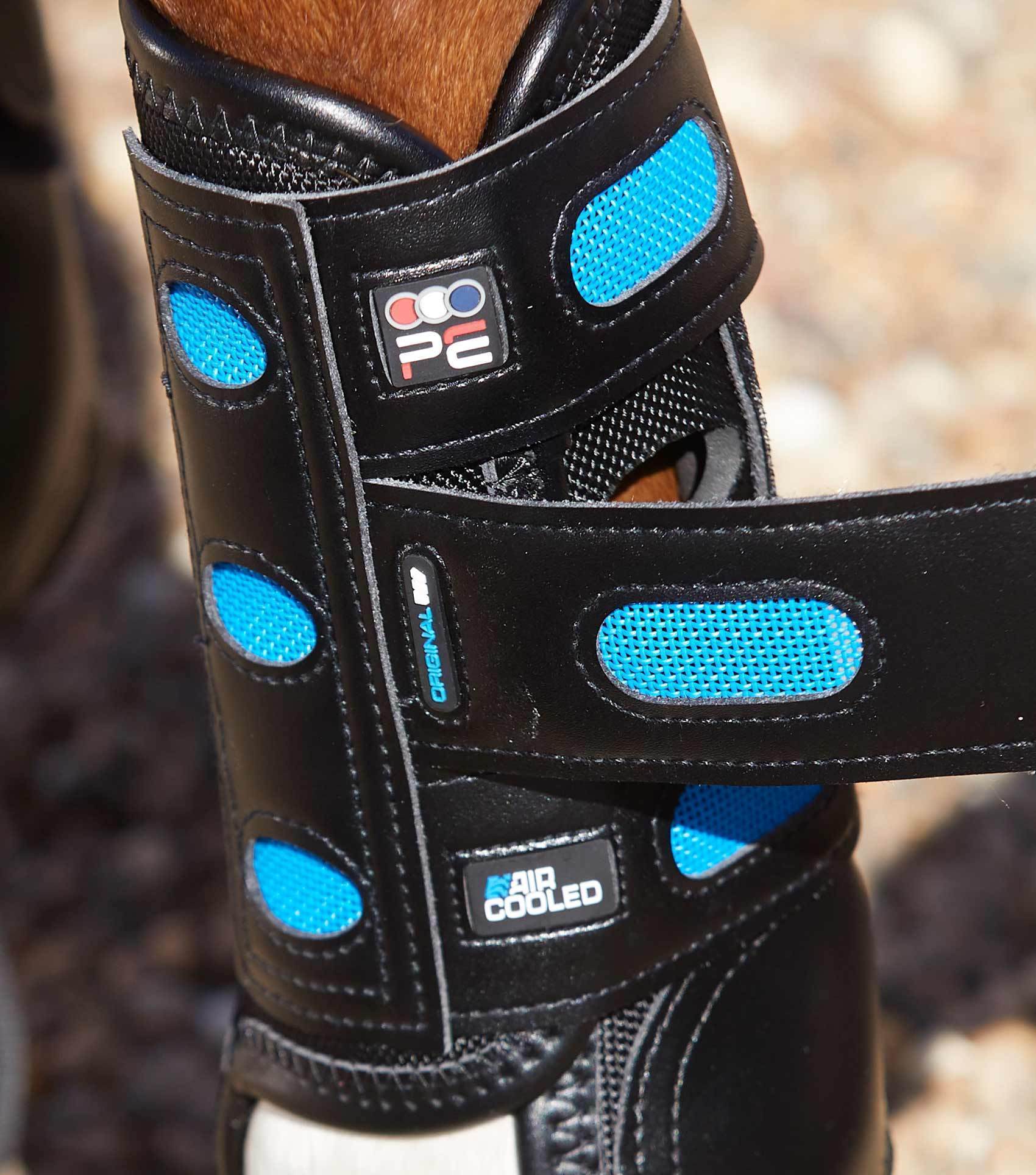 Premier Equine Air Cooled Original Eventing Boots - Front - N P Equestrian & Pet Supplies Ltd 