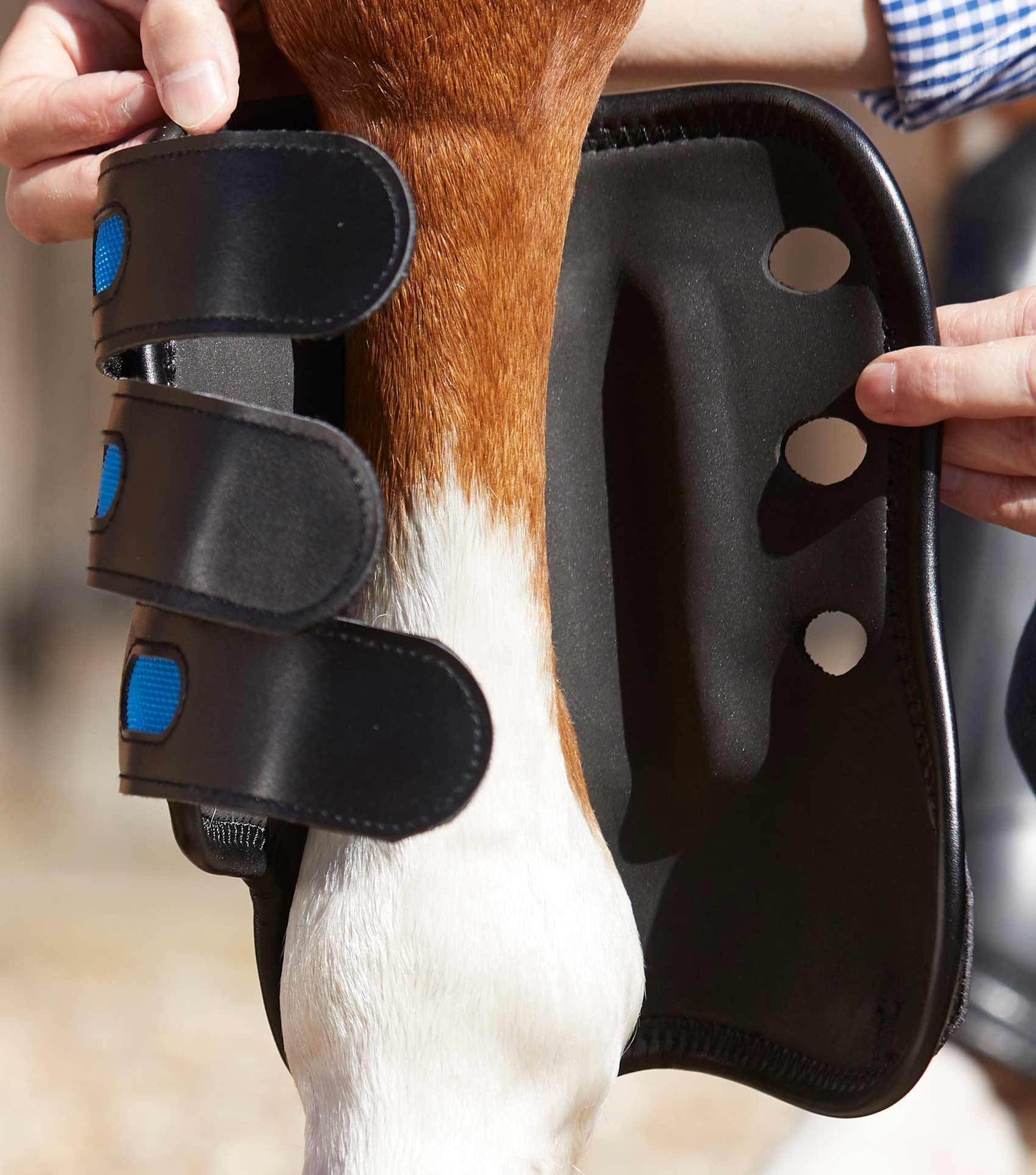Premier Equine Air Cooled Original Eventing Boots - Front - N P Equestrian & Pet Supplies Ltd 