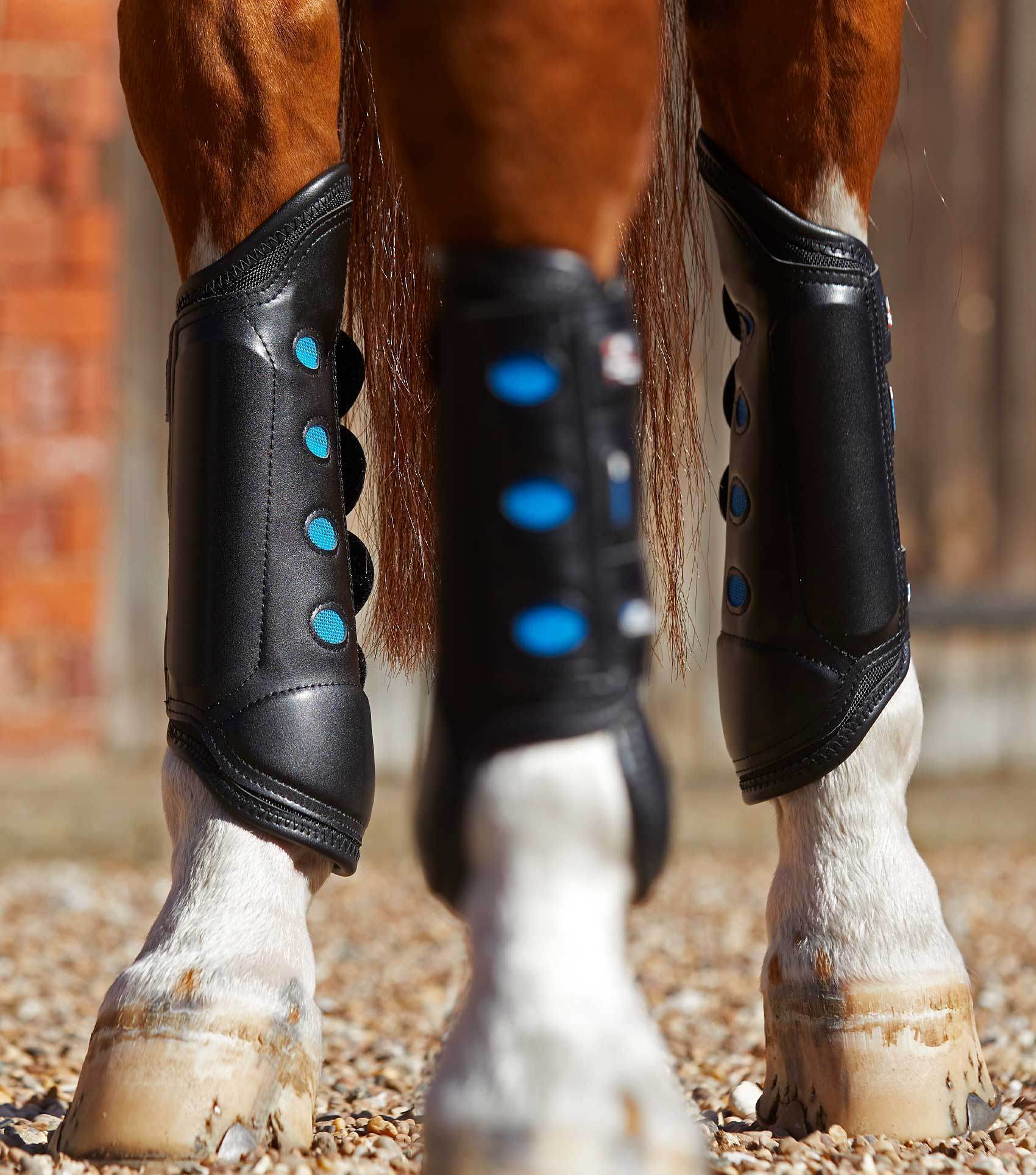 Premier Equine Air Cooled Original Eventing Boots - Hind - N P Equestrian & Pet Supplies Ltd 