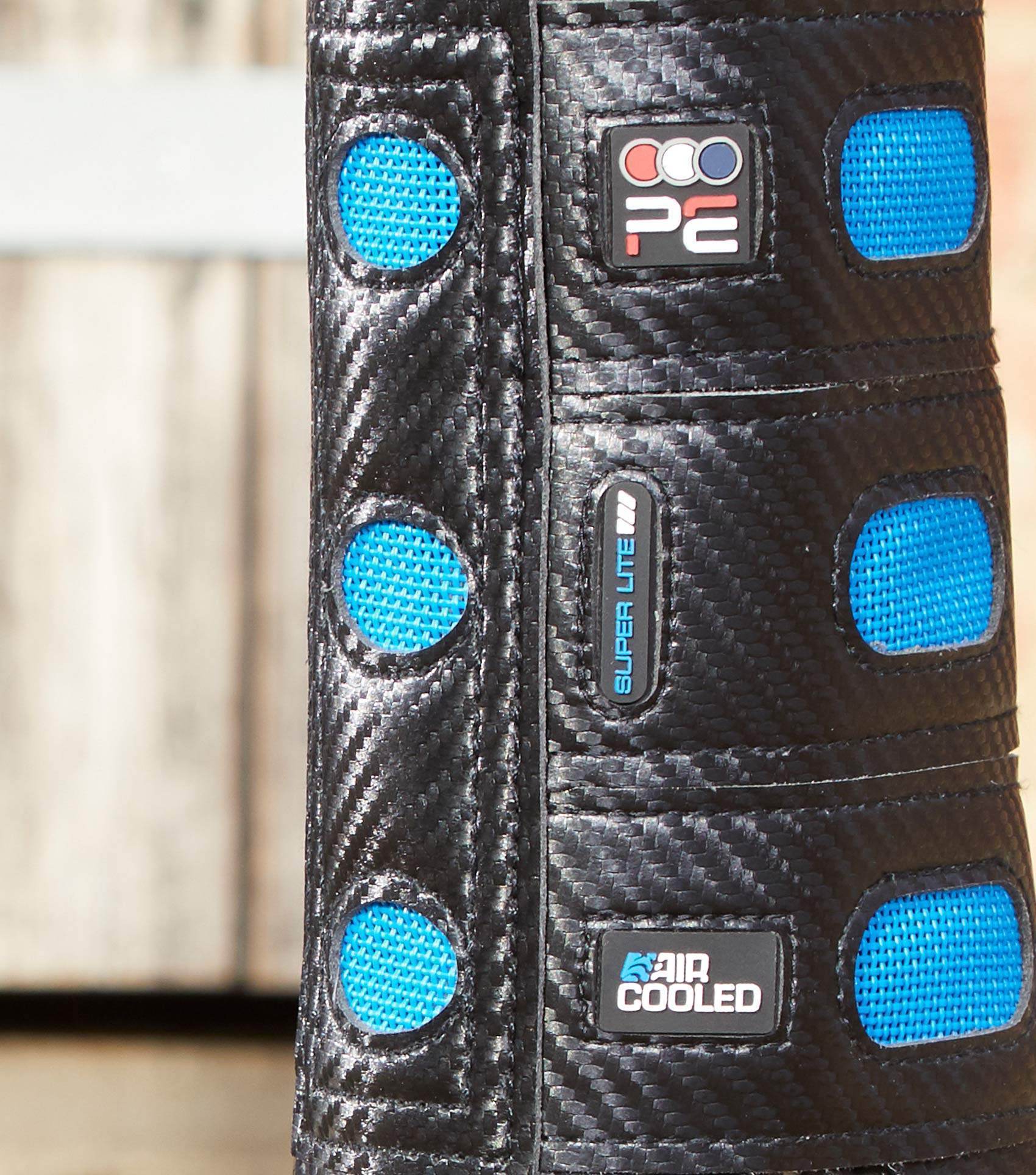Premier Equine Air Cooled Super Lite Carbon Tech Eventing/Racing Boots - Front - N P Equestrian & Pet Supplies Ltd 