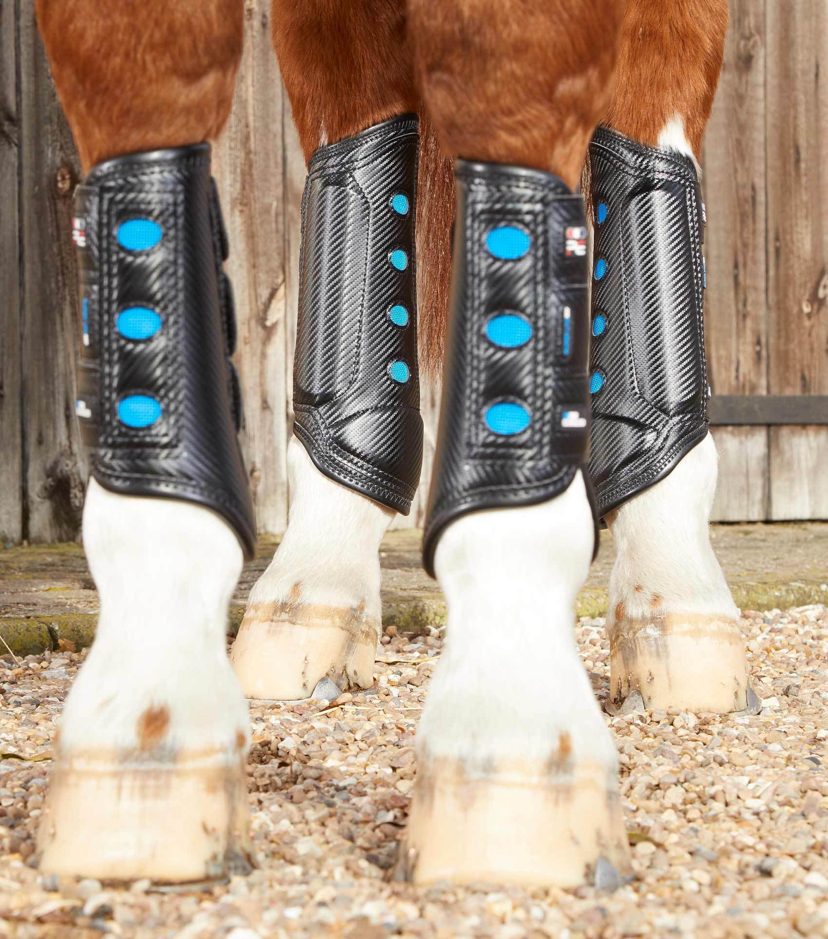 Premier Equine Air Cooled Super Lite Carbon Tech Eventing/Racing Boots - Hinds - N P Equestrian & Pet Supplies Ltd 