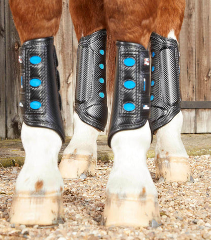 Premier Equine Air Cooled Super Lite Carbon Tech Eventing/Racing Boots - Hinds - N P Equestrian & Pet Supplies Ltd 