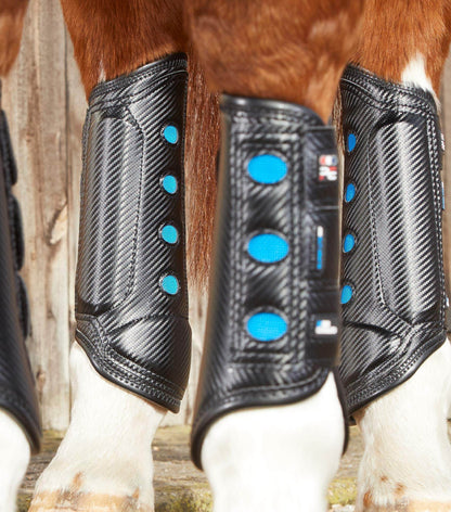 Premier Equine Air Cooled Super Lite Carbon Tech Eventing/Racing Boots - Hinds - N P Equestrian & Pet Supplies Ltd 