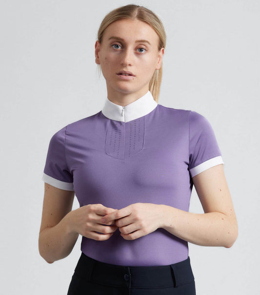 Premier Equine Alani Womens Short Sleeve Riding Top - N P Equestrian & Pet Supplies Ltd 