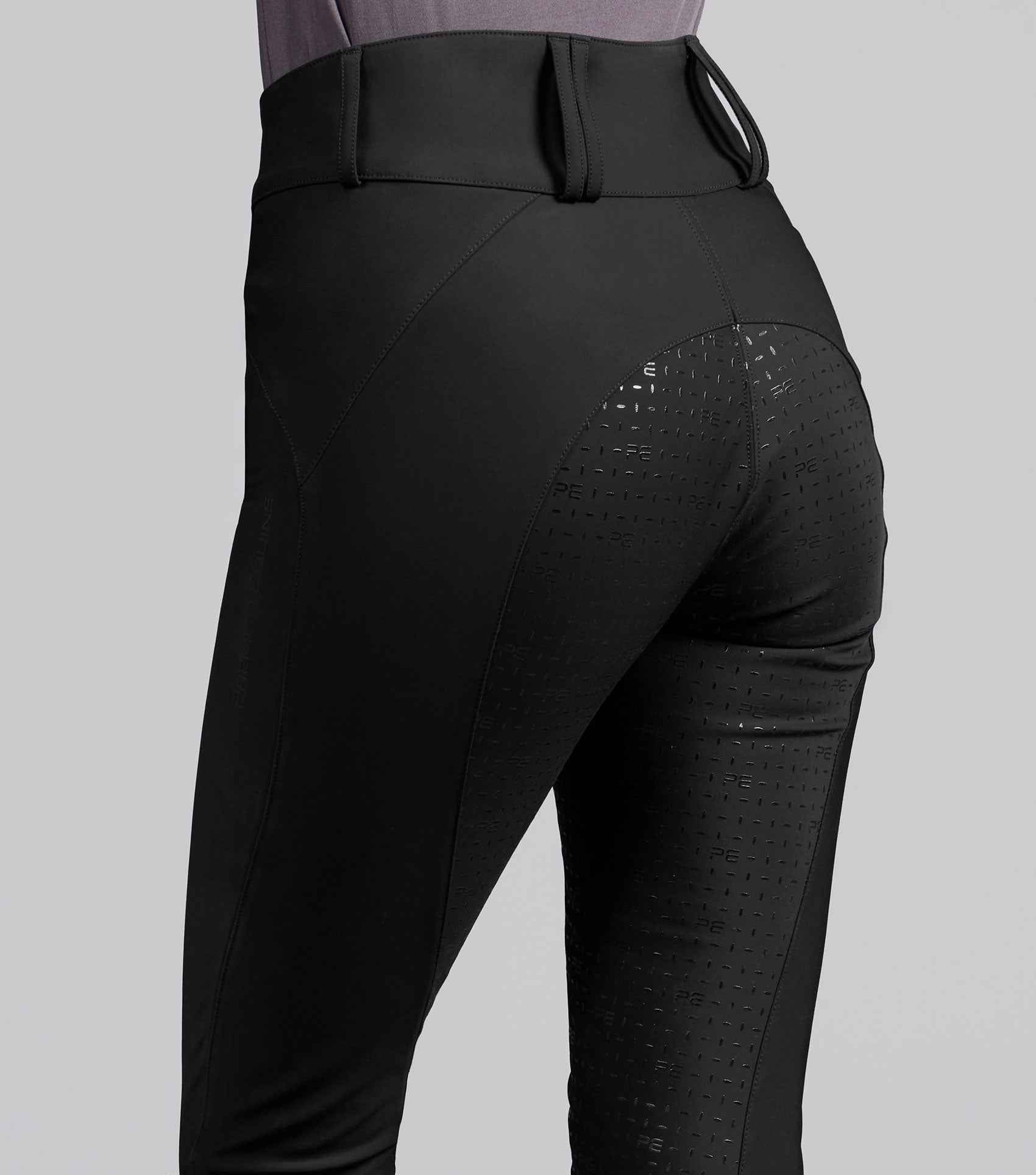 Premier Equine Amnis Women's Waterproof Gel Full Seat Riding Breeches - Black