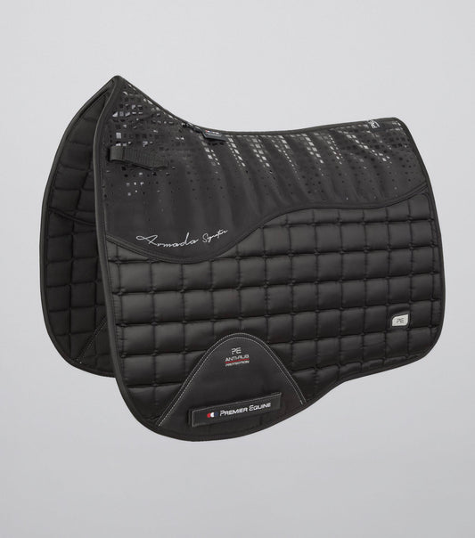 Premier Equine Armada Close Contact Dressage Square Black