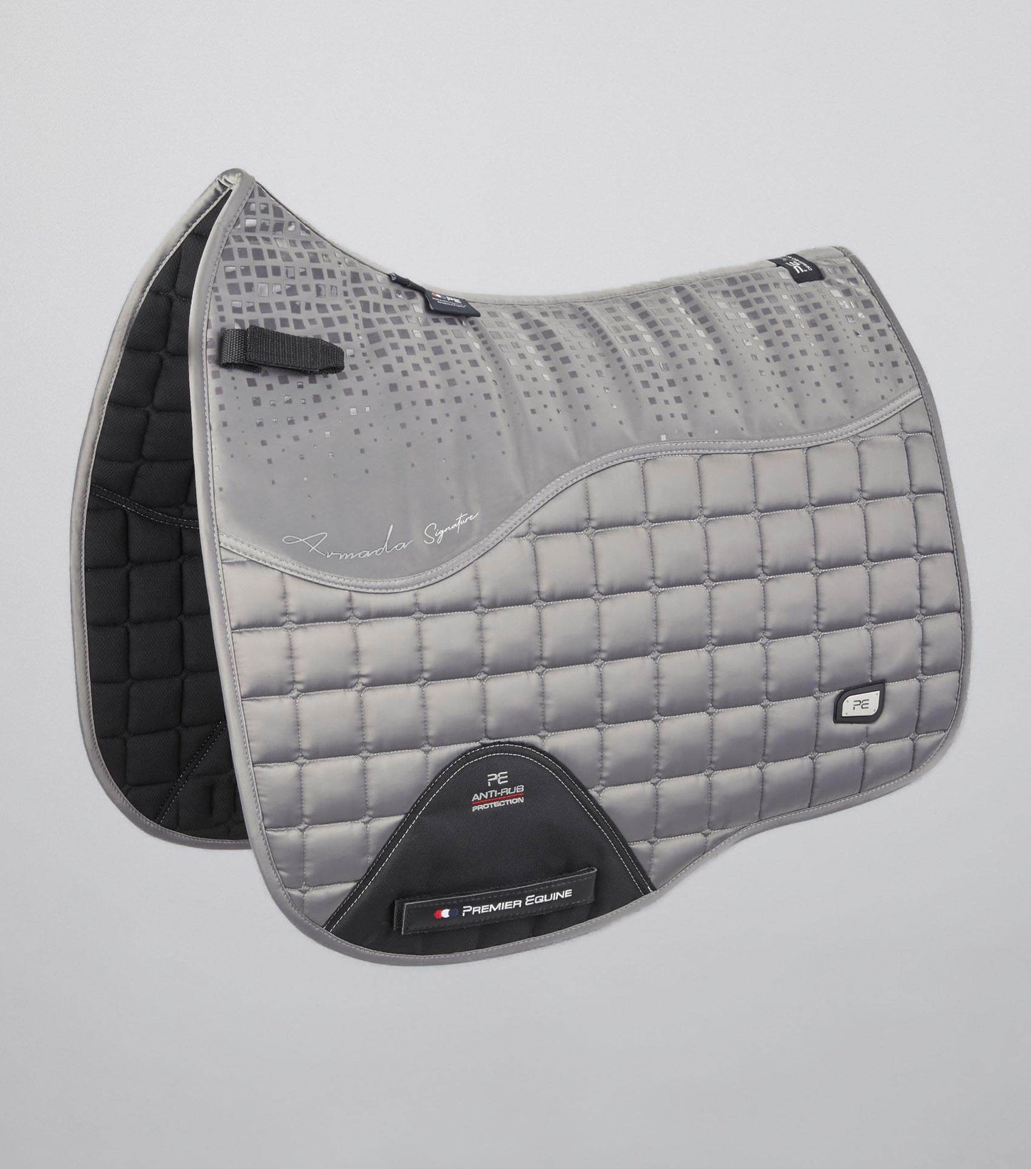 Premier Equine Armada Close Contact Dressage Square Grey