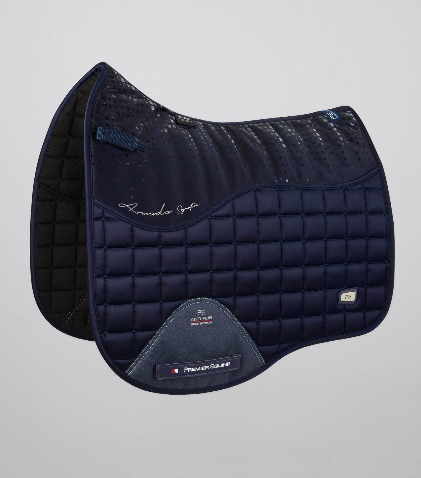 Premier Equine Armada Close Contact Dressage Square Navy