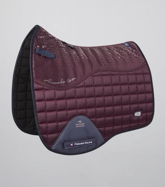 Premier Equine Armada Close Contact Dressage Square Wine